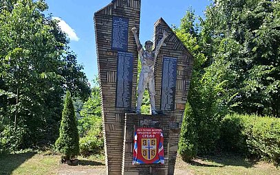 Откривена спомен плоча палом борцу Станку Корићанцу у Каони