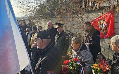 Полагање венаца у спомен парку у Чачку и палим борцима